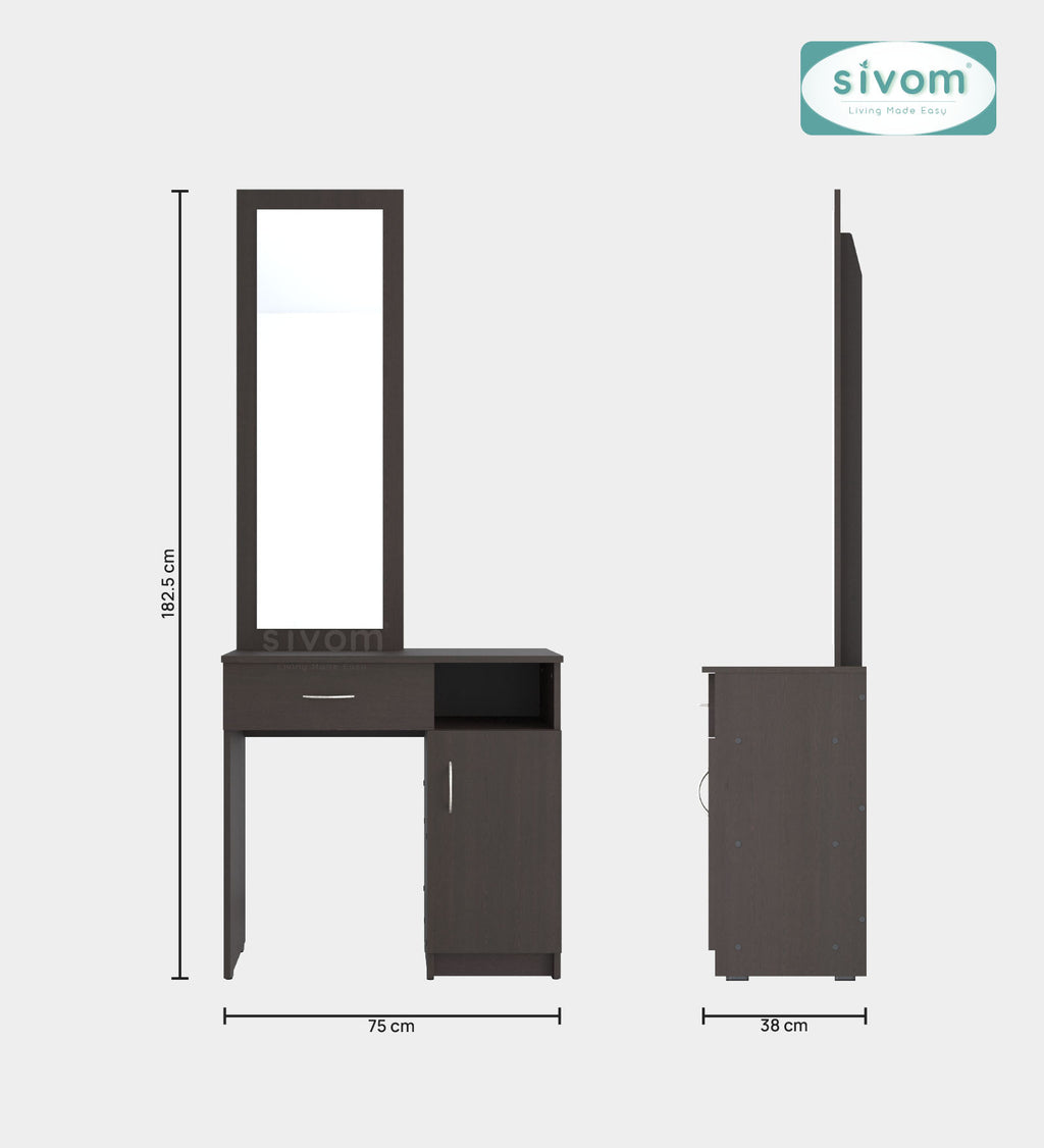 Sivom furniture Darwin Queen With Storage Bedroom Combo