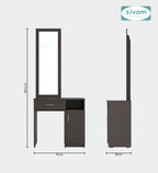 Sivom furniture Darwin Queen With Storage Bedroom Combo