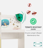 Sivom SIVOM Desky Digital Printed Multipurpose Study/Home/Office Table Engineered Wood Study Table (Free Standing, Finish Color , Knock Down) for Modern Homes | Elegant Design & Premium Finish