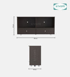 Sivom furniture SIVOM DOLLAR Multipurpose TV Unit fits upto 43 inch with Storage Engineered Wood TV Entertainment Unit for Modern Homes | Elegant Design & Premium Finish (Copy) (Copy)