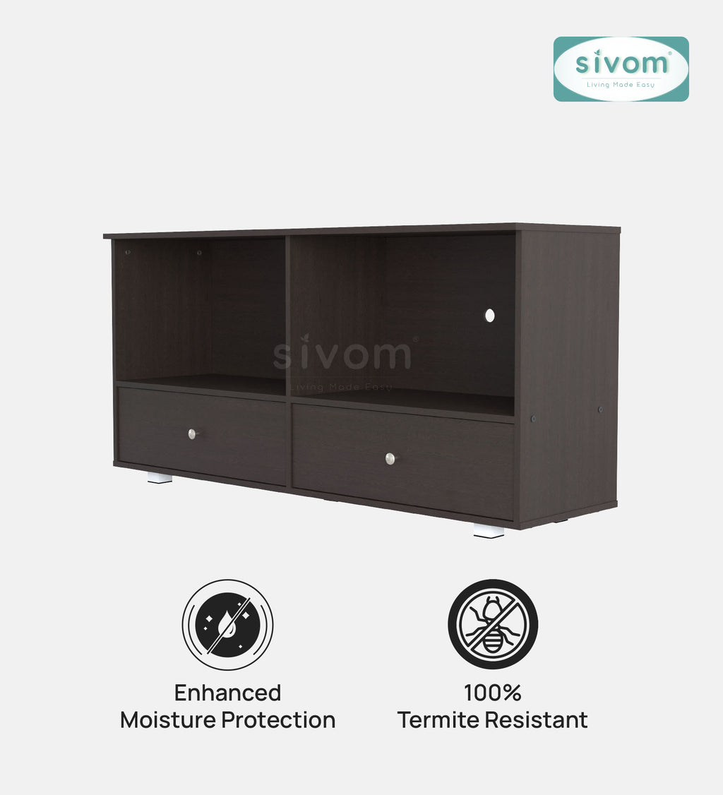 Sivom furniture SIVOM DOLLAR Multipurpose TV Unit fits upto 43 inch with Storage Engineered Wood TV Entertainment Unit for Modern Homes | Elegant Design & Premium Finish (Copy) (Copy)