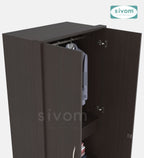 SIVOM Drogo Multipurpose 2 Door Wardrobe / Engineered Wood 2 Door Wardrobe for Modern Homes | Elegant Design & Premium Finish