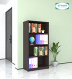 Sivom SIVOM Dwell Multipurpose Storage Rack/Study/Home/Office Engineered Wood Open Book Shelf for Modern Homes | Elegant Design & Premium Finish