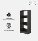 SIVOM Eclipse Multipurpose Storage Drawer/Study/Home/Office Engineered Wood Close Book Shelf  for Modern Homes | Elegant Design & Premium Finish