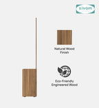 Sivom SIVOM Edwin Dressing Table with Stool Engineered Wood Dressing Table for Modern Homes | Elegant Design & Premium Finish