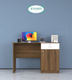 Sivom SIVOM ELECTRA Multipurpose Study/Home/Office Table Engineered Wood Study Table for Modern Homes | Elegant Design & Premium Finish (Copy) (Copy)
