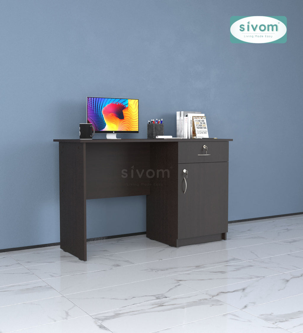 Sivom SIVOM ELECTRA Multipurpose Study/Home/Office Table Engineered Wood Study Table for Modern Homes | Elegant Design & Premium Finish (Copy) (Copy)