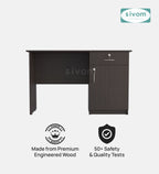 Sivom SIVOM ELECTRA Multipurpose Study/Home/Office Table Engineered Wood Study Table for Modern Homes | Elegant Design & Premium Finish (Copy) (Copy)