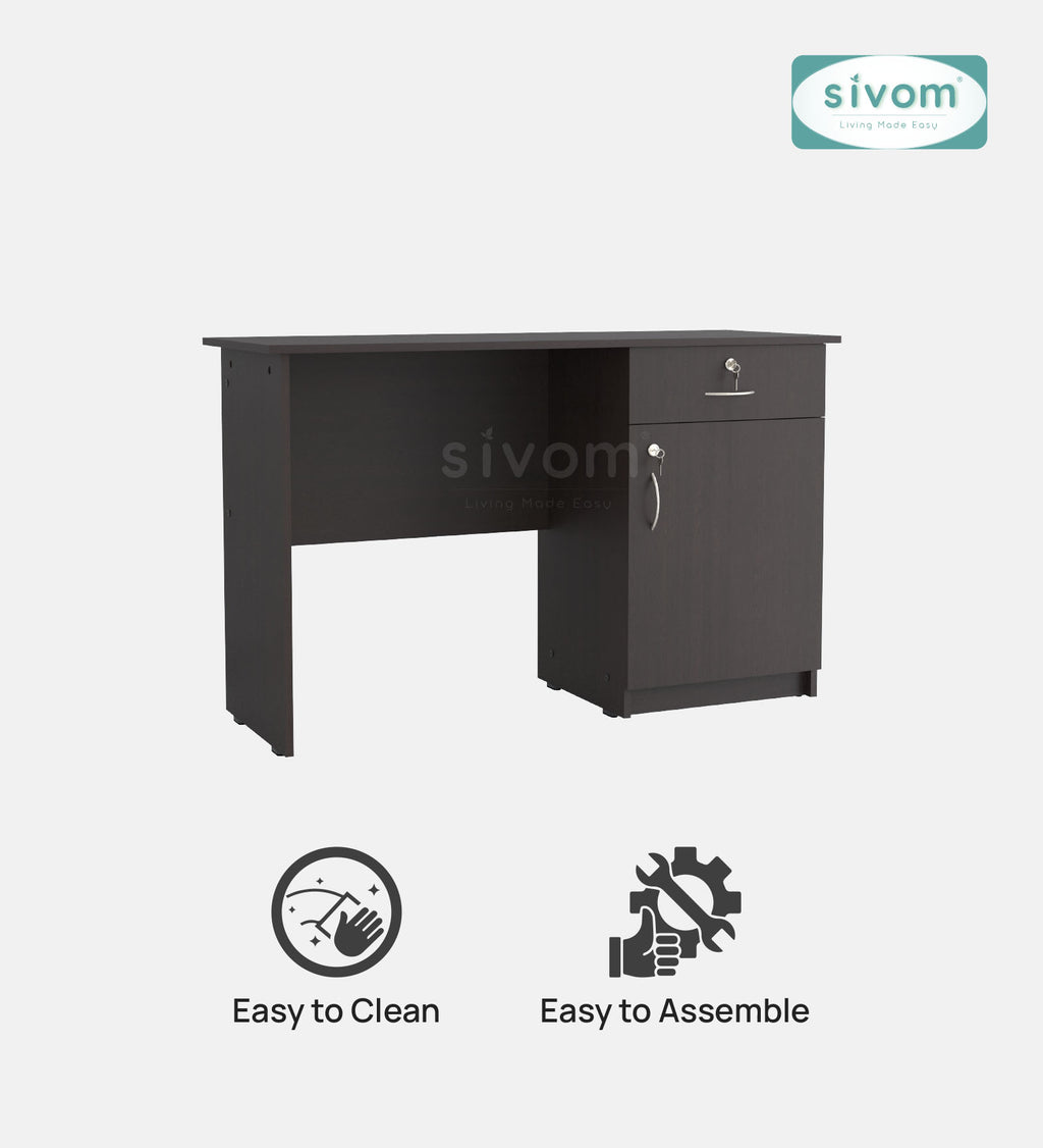 Sivom SIVOM ELECTRA Multipurpose Study/Home/Office Table Engineered Wood Study Table for Modern Homes | Elegant Design & Premium Finish (Copy) (Copy)