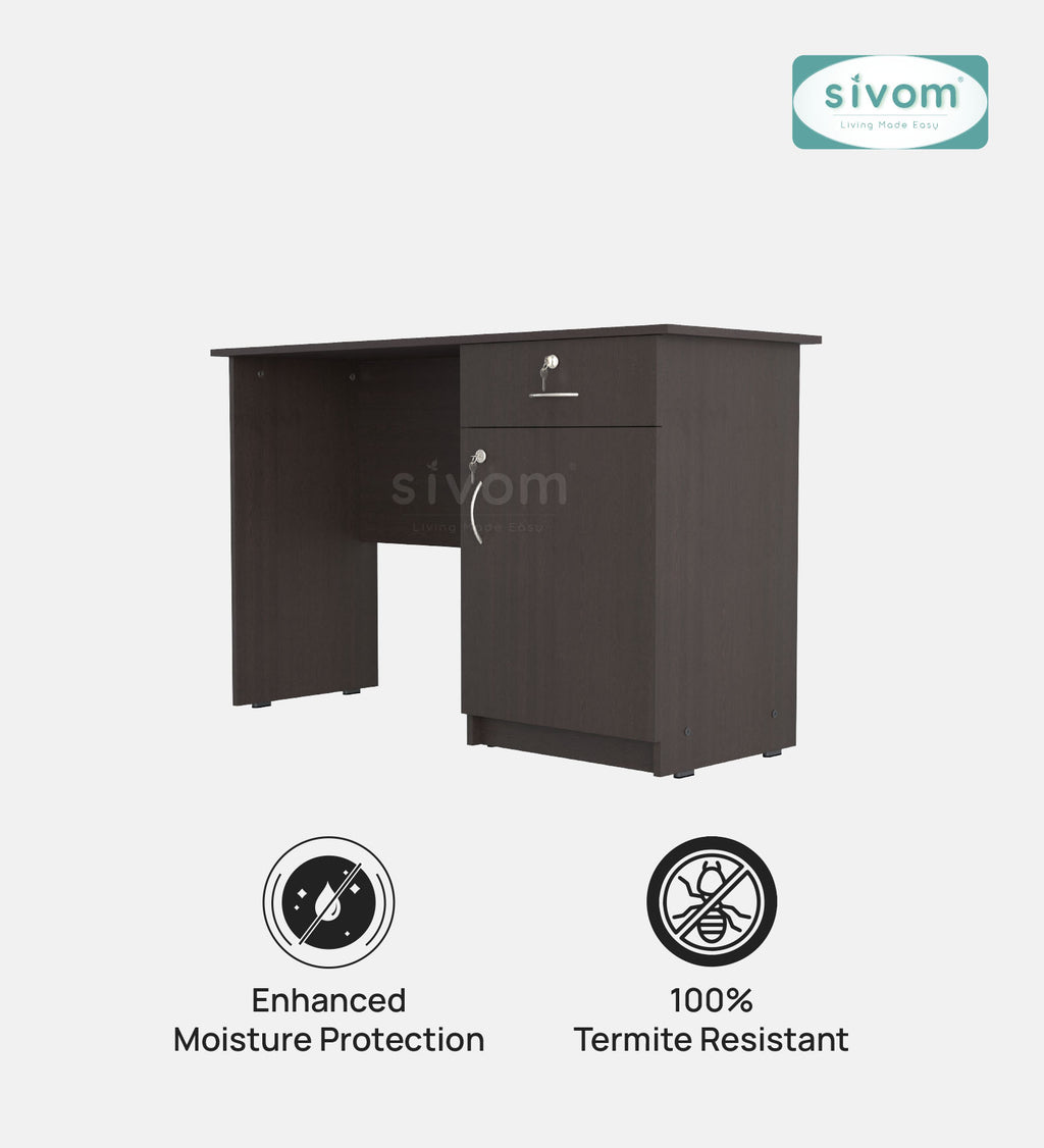 Sivom SIVOM ELECTRA Multipurpose Study/Home/Office Table Engineered Wood Study Table for Modern Homes | Elegant Design & Premium Finish (Copy) (Copy)