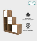 Sivom SIVOM Elegant Multipurpose Storage Unit/ Engineered Wood Free Standing Cabinet for Modern Homes | Elegant Design & Premium Finish