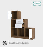 Sivom SIVOM Elegant Multipurpose Storage Unit/ Engineered Wood Free Standing Cabinet for Modern Homes | Elegant Design & Premium Finish