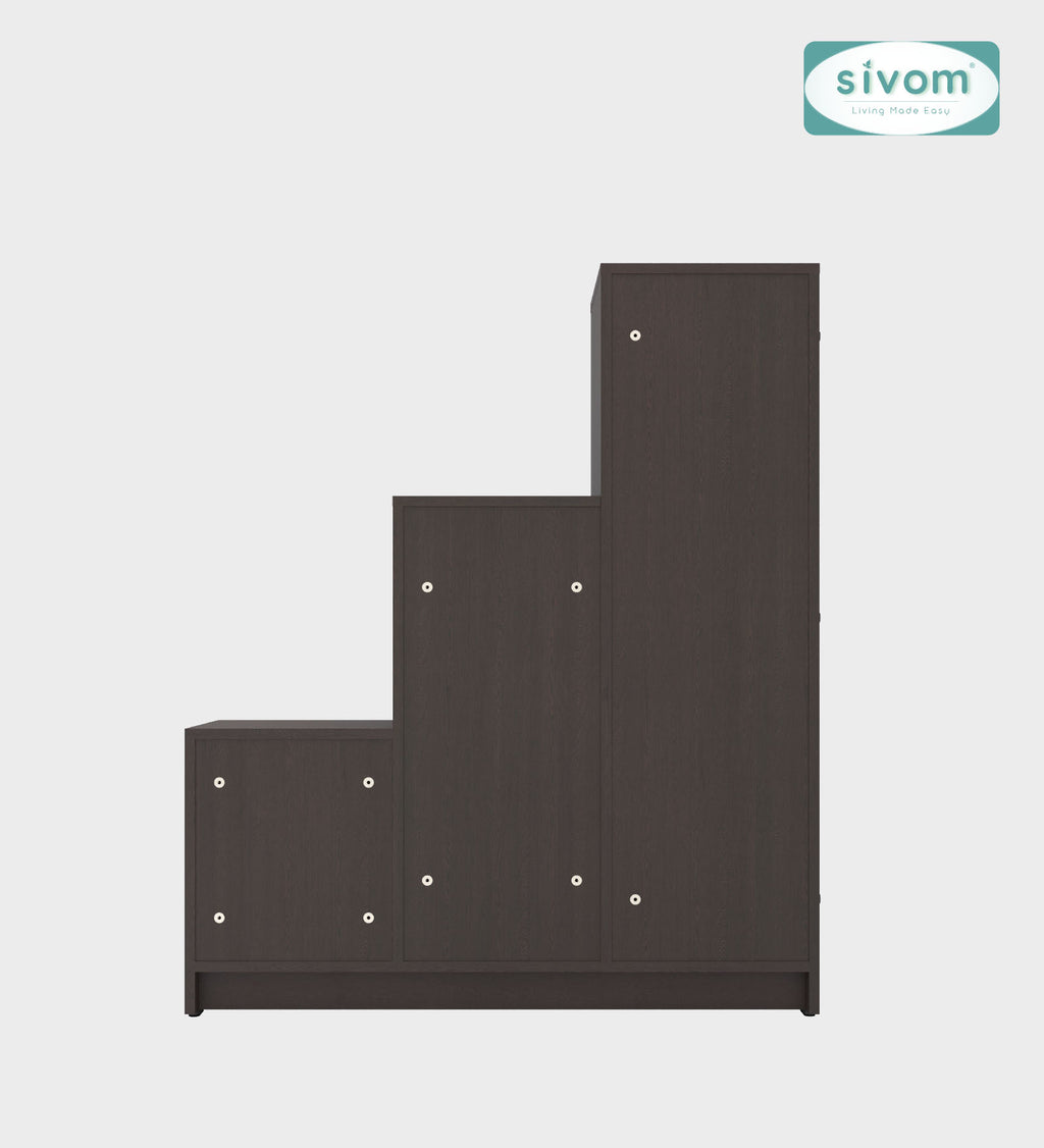 Sivom SIVOM Elegant Multipurpose Storage Unit/ Engineered Wood Free Standing Cabinet for Modern Homes | Elegant Design & Premium Finish