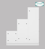 Sivom SIVOM Elegant Multipurpose Storage Unit/ Engineered Wood Free Standing Cabinet for Modern Homes | Elegant Design & Premium Finish