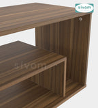 Sivom SIVOM Eleza Multipurpose Centre Table / Engineered Wood Coffee Table for Modern Homes | Elegant Design & Premium Finish