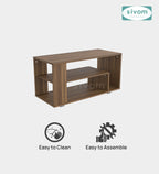 Sivom SIVOM Eleza Multipurpose Centre Table / Engineered Wood Coffee Table for Modern Homes | Elegant Design & Premium Finish