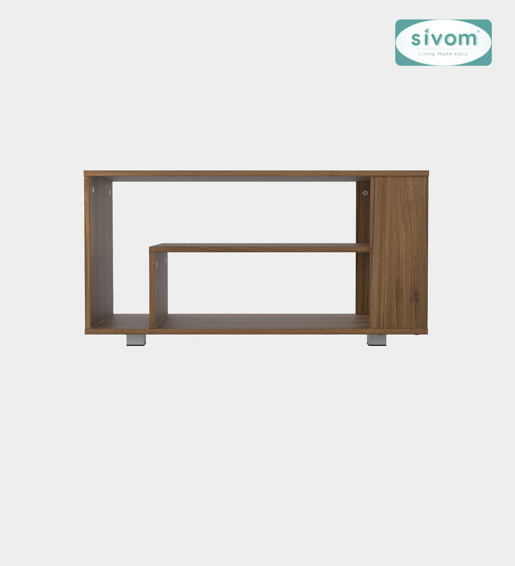 Sivom SIVOM Eleza Multipurpose Centre Table / Engineered Wood Coffee Table for Modern Homes | Elegant Design & Premium Finish