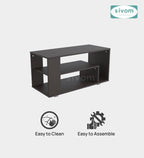 Sivom SIVOM Eleza Multipurpose Centre Table / Engineered Wood Coffee Table for Modern Homes | Elegant Design & Premium Finish