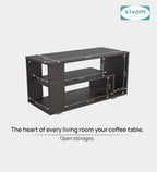 Sivom SIVOM Eleza Multipurpose Centre Table / Engineered Wood Coffee Table for Modern Homes | Elegant Design & Premium Finish