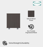 Sivom SIVOM Eleza Multipurpose Centre Table / Engineered Wood Coffee Table for Modern Homes | Elegant Design & Premium Finish