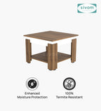 Sivom SIVOM Elon Multipurpose Centre Table / Engineered Wood Coffee Table for Modern Homes | Elegant Design & Premium Finish