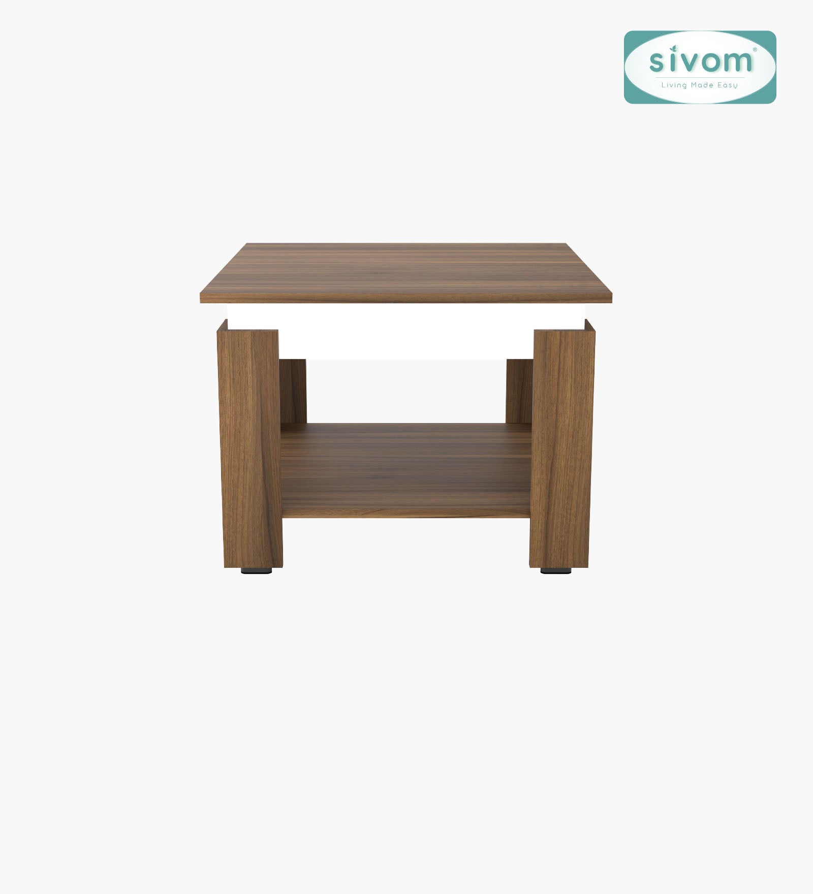 Sivom SIVOM Elon Multipurpose Centre Table / Engineered Wood Coffee Table for Modern Homes | Elegant Design & Premium Finish