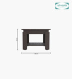 Sivom SIVOM Elon Multipurpose Centre Table / Engineered Wood Coffee Table for Modern Homes | Elegant Design & Premium Finish