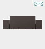 Sivom furniture SIVOM Estora Bed with Storage Engineered Wood Queen Bed Engineered Wood Queen Bed (Delivery Condition - Knock Down)