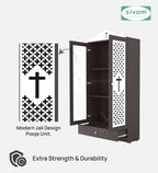 Sivom furniture SIVOM Eternal Prayer Unit Engineered Wood (Height: 167, Knock Down) for Modern Homes | Elegant Design & Premium Finish