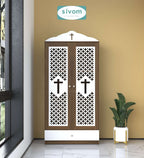 Sivom furniture SIVOM Eternal Prayer Unit Engineered Wood (Height: 167, Knock Down) for Modern Homes | Elegant Design & Premium Finish
