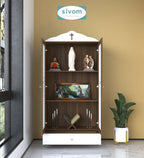 Sivom furniture SIVOM Eternal Prayer Unit Engineered Wood (Height: 167, Knock Down) for Modern Homes | Elegant Design & Premium Finish