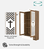 Sivom furniture SIVOM Eternal Prayer Unit Engineered Wood (Height: 167, Knock Down) for Modern Homes | Elegant Design & Premium Finish