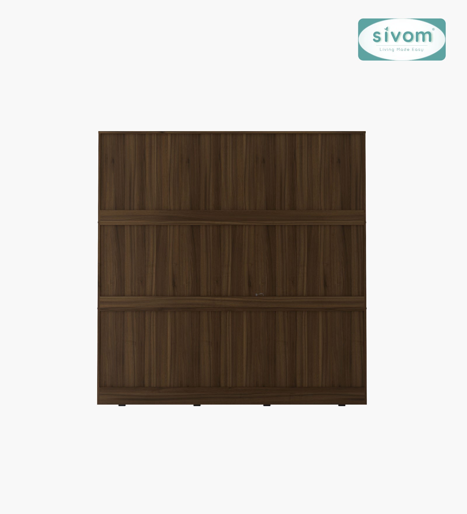 Sivom furniture SIVOM ROX Multipurpose 6 Door Closet Engineered Wood 6 Door Wardrobe for Modern Homes | Elegant Design & Premium Finish