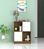 Sivom SIVOM Euro Multipurpose Storage Unit/ Engineered Wood Free Standing Cabinet for Modern Homes | Elegant Design & Premium Finish