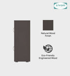 Sivom SIVOM Euro Multipurpose Storage Unit/ Engineered Wood Free Standing Cabinet for Modern Homes | Elegant Design & Premium Finish