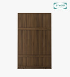 Sivom SIVOM Foldus Multipurpose 3 Door Wardrobe / Spacious Shelves with Hanging Rail Engineered Wood 3 Door Wardrobe for Modern Homes | Elegant Design & Premium Finish