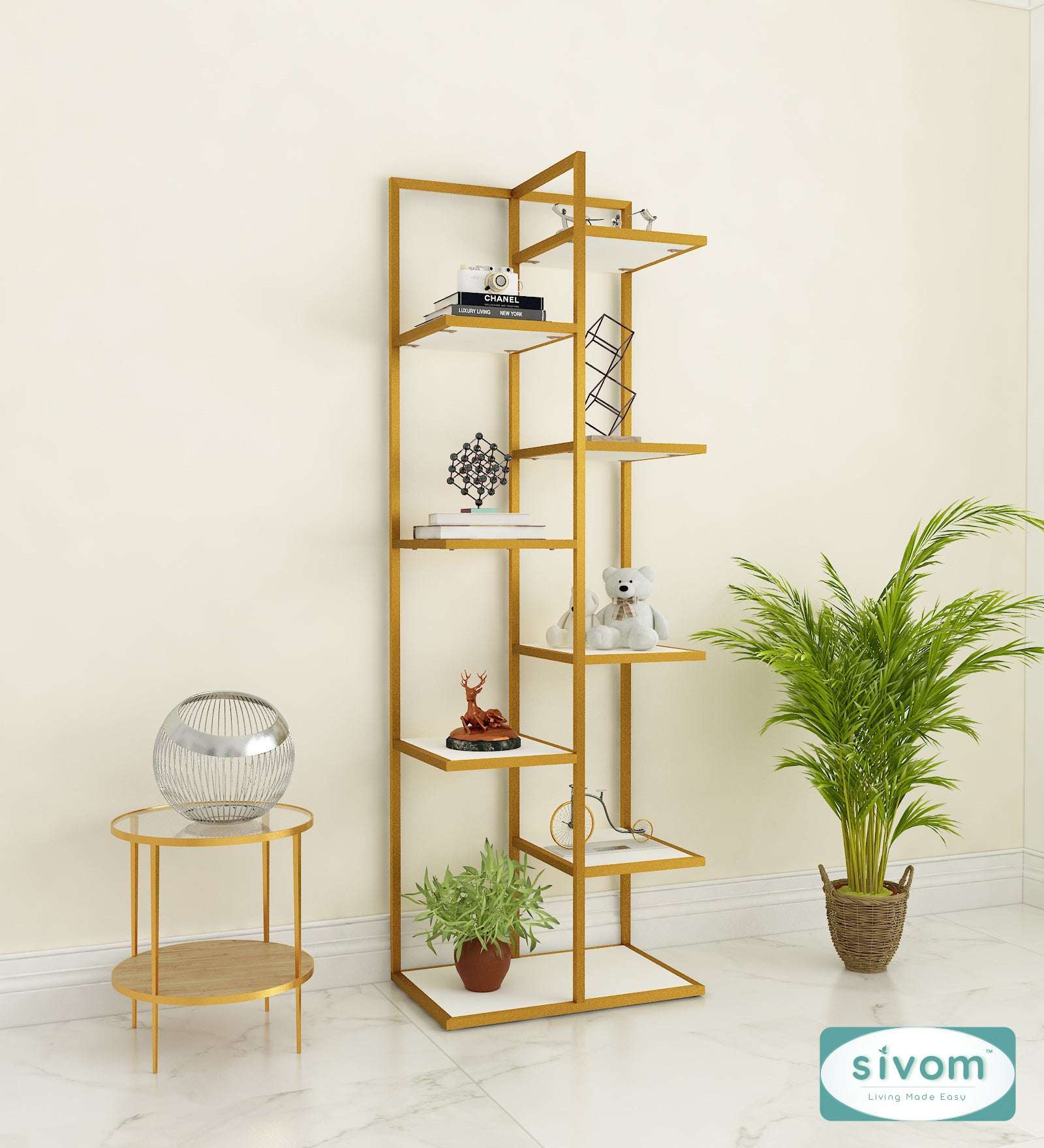 Sivom Sivom Ashley Display Unit for Modern Homes | Elegant Design & Premium Finish