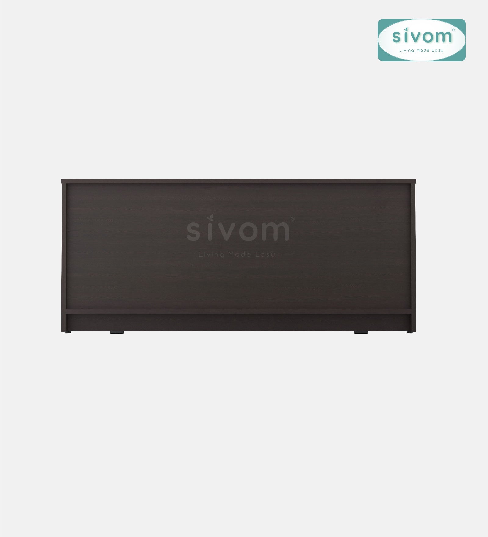 Sivom SIVOM Fortune Multipurpose TV Unit fits upto 43 inch with Storage Engineered Wood TV Entertainment Unit for Modern Homes | Elegant Design & Premium Finish