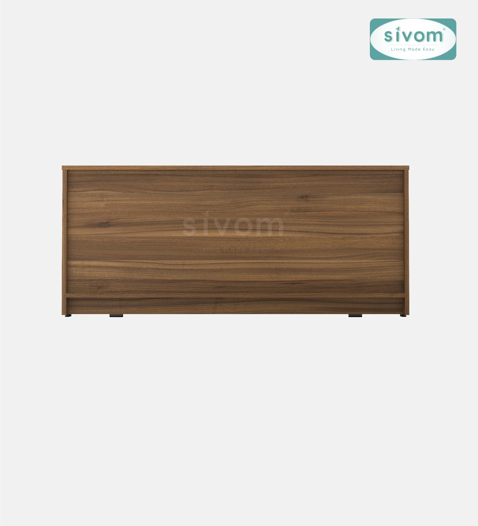 Sivom SIVOM Fortune Multipurpose TV Unit fits upto 43 inch with Storage Engineered Wood TV Entertainment Unit for Modern Homes | Elegant Design & Premium Finish