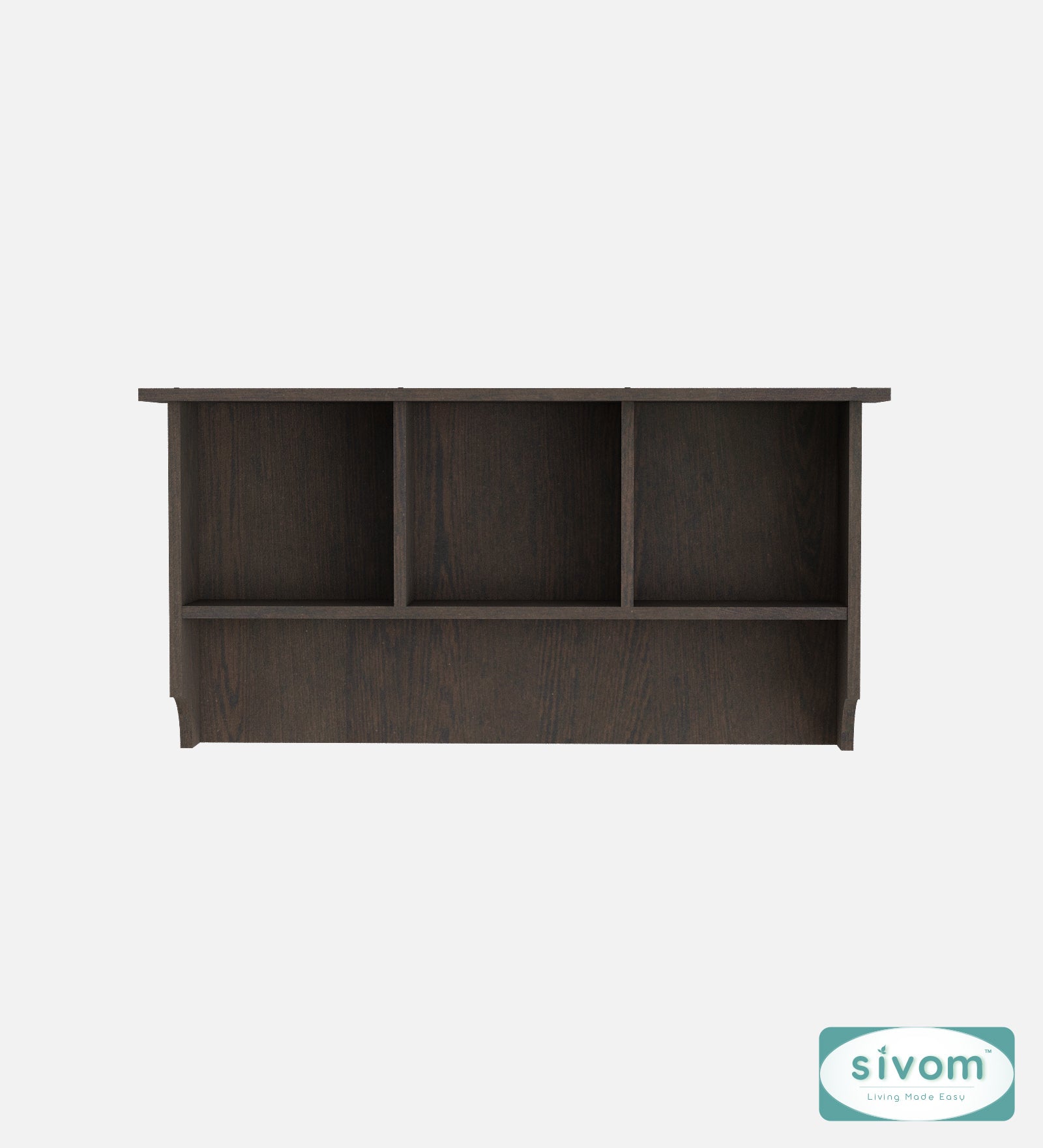 Sivom SIVOM RIO Multipurpose Modular Wall Racks/Shelves/Organiser/Décor Particle Board Wall Shelf (Number of Shelves - 4, ) for Modern Homes | Elegant Design & Premium Finish