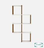 Sivom SIVOM AURA Multipurpose Modular Wall Racks/Shelves/Organiser/Décor Particle Board Wall Shelf (Number of Shelves - 7, ) for Modern Homes | Elegant Design & Premium Finish