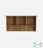 Sivom SIVOM RIO Multipurpose Modular Wall Racks/Shelves/Organiser/Décor Particle Board Wall Shelf (Number of Shelves - 4, ) for Modern Homes | Elegant Design & Premium Finish