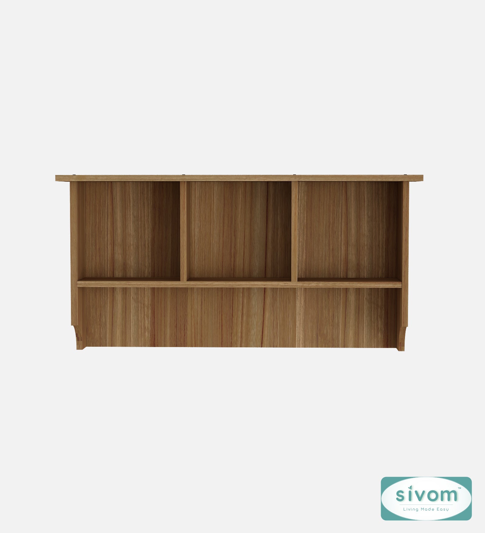 Sivom SIVOM RIO Multipurpose Modular Wall Racks/Shelves/Organiser/Décor Particle Board Wall Shelf (Number of Shelves - 4, ) for Modern Homes | Elegant Design & Premium Finish