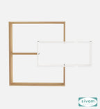 Sivom SIVOM CRIP Multipurpose Modular Wall Racks/Shelves/Organiser/Décor Particle Board Wall Shelf (Number of Shelves - 5, ) for Modern Homes | Elegant Design & Premium Finish