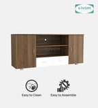 Sivom furniture SIVOM GALVEN Multipurpose TV Unit fits upto 43 inch with Storage Engineered Wood TV Entertainment Unit for Modern Homes | Elegant Design & Premium Finish (Copy) (Copy) (Copy)