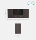 Sivom furniture SIVOM GALVEN Multipurpose TV Unit fits upto 43 inch with Storage Engineered Wood TV Entertainment Unit for Modern Homes | Elegant Design & Premium Finish (Copy) (Copy) (Copy)