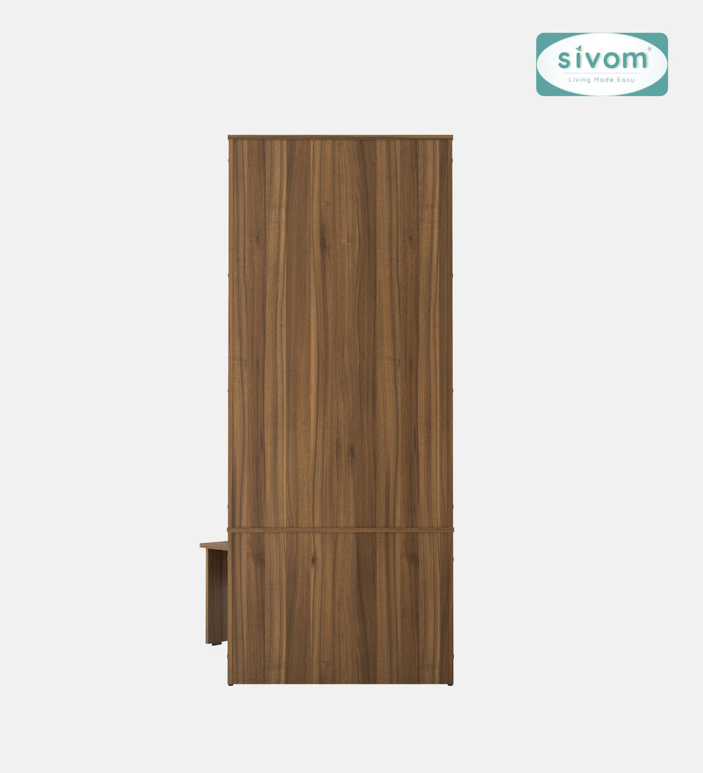 Sivom SIVOM Gilly Dressing Table with Stool Engineered Wood Dressing Table for Modern Homes | Elegant Design & Premium Finish