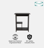 SIVOM Globo Study/Home Office Engineered Wood Computer Desk for Modern Homes | Elegant Design & Premium Finish