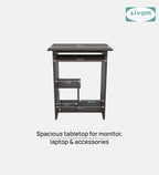 SIVOM Globo Study/Home Office Engineered Wood Computer Desk for Modern Homes | Elegant Design & Premium Finish