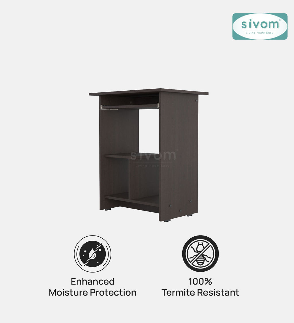 SIVOM Globo Study/Home Office Engineered Wood Computer Desk for Modern Homes | Elegant Design & Premium Finish